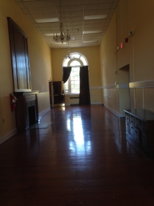 one of many old ballrooms.  This one in building 11. 